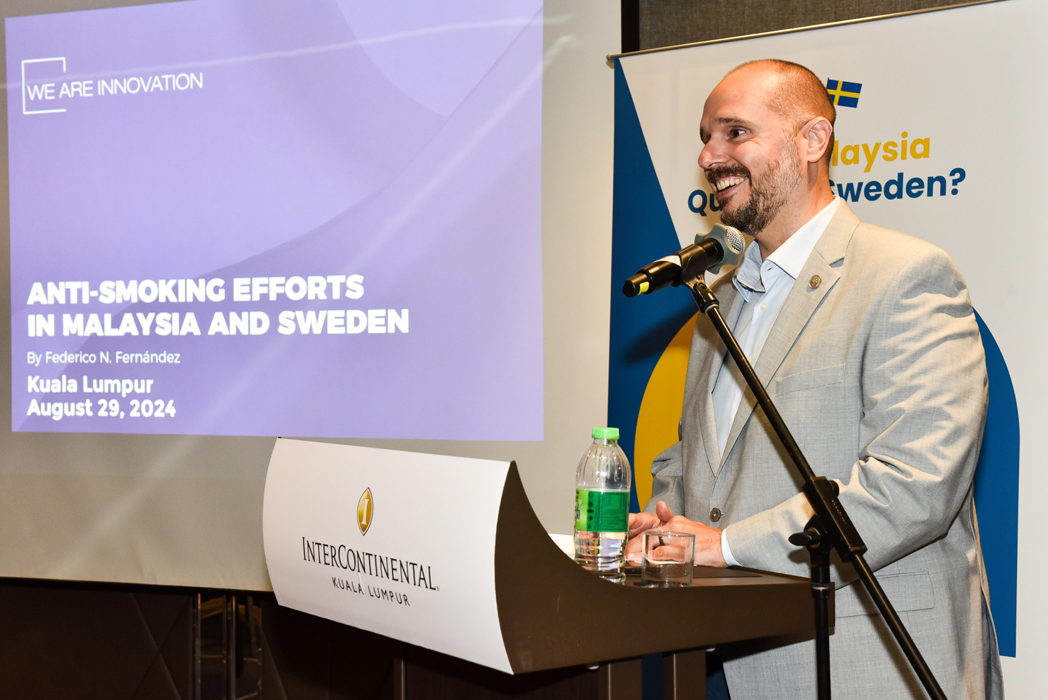 Panel discussion moment